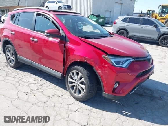 ✅ 2016 Toyota RAV4 Limited • VIN: 2T3DFREV2GW539427 • Lot: 42233024. Wystawiony na IAAI z przebiegiem 123 169 mil. Bezpłatny archiwum sprzedaży aukcyjnych z USA i szczegółowy raport historii pojazdu na DreamBid. Zdjęcie 1.