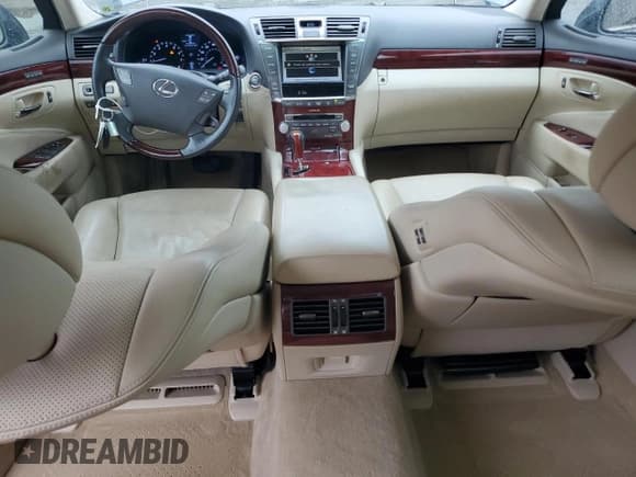 ✅ 2012 Lexus LS 460 L • VIN: JTHGL5EF1C5045907 • Lot: 54168465. Listed on Copart with 55,688 mi. Free auction sales archive from the USA and detailed vehicle history report at DreamBid. Image 8.