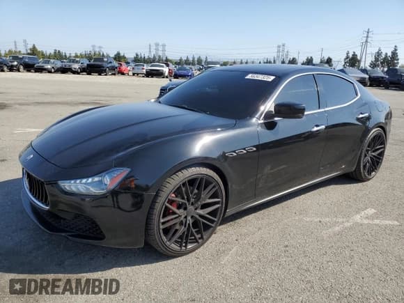 ✅ 2016 Maserati Ghibli • VIN: ZAM57XSA6G1171223 • Lot: 56347325. Wystawiony na Copart z przebiegiem 74 018 mil. Bezpłatny archiwum sprzedaży aukcyjnych z USA i szczegółowy raport historii pojazdu na DreamBid. Zdjęcie 1.
