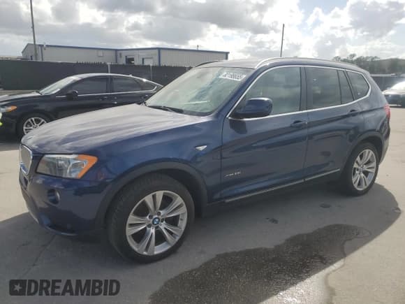 ✅ 2013 BMW X3 xDrive35i • VIN: 5UXWX7C58DL982918 • Лот: 82198655. Опубликован ранее на Copart с пробегом 67 162 миль. Бесплатный доступ к архиву аукционных продаж из США и подробный отчёт об истории автомобиля на DreamBid. Изображение 1.
