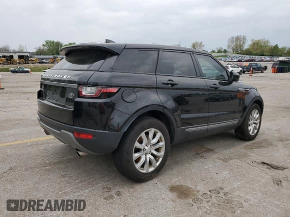 ✅ 2019 Land Rover Range Rover Evoque SE • VIN: SALVP2RX8KH348722 • Lot: 53782405. Listed on Copart with 74,639 mi. Free auction sales archive from the USA and detailed vehicle history report at DreamBid. Image 3.