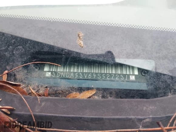 ✅ 2009 Chevrolet HHR 2LT • VIN: 3GNCA53V69S527231 • Lot: 41726727. Listed on IAAI with 100,376 mi. Free auction sales archive from the USA and detailed vehicle history report at DreamBid. Image 9.