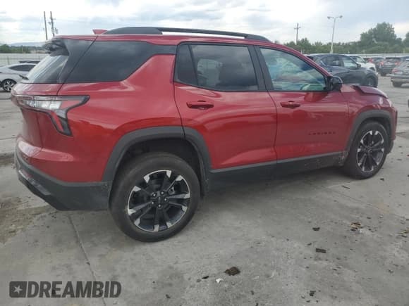 ✅ 2025 Chevrolet Equinox AWD RS • VIN: 3GNAXTEG7SL108152 • Lot: 67972525. Wystawiony na Copart z przebiegiem 3 605 mil. Bezpłatny archiwum sprzedaży aukcyjnych z USA i szczegółowy raport historii pojazdu na DreamBid. Zdjęcie 3.