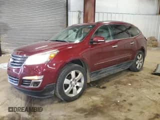 2016 Chevrolet Traverse LTZ z VIN 1GNKRJKD1GJ307709, wystawiony jako Copart lot #68624395 z przebiegiem 150 021 mil mil oraz Czysty tytuł • Clean title. Historia ofert i sprzedaży dostępna na DreamBid. Obrazek 1.
