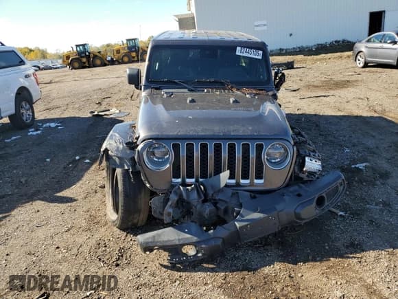✅ 2021 Jeep Wrangler Unlimited Sahara • VIN: 1C4JJXP62MW676649 • Лот: 82445105. Опубликован ранее на Copart с пробегом Не указан. Бесплатный доступ к архиву аукционных продаж из США и подробный отчёт об истории автомобиля на DreamBid. Изображение 5.