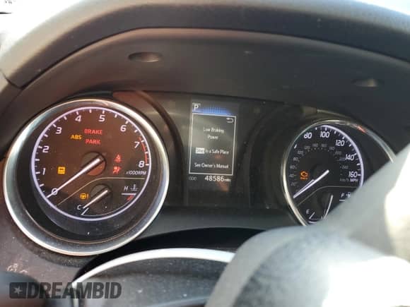 2019 Toyota Camry LE with VIN 4T1B11HK8KU165352, listed as a Copart auction lot 85339085 with 48,586 mi miles and Salvage title. Bid and sale history available at DreamBid. Image 9.