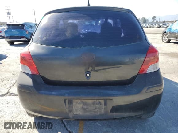 ✅ 2011 Toyota Yaris • VIN: JTDJT4K35B5338249 • Lot: 67152265. Listed on Copart with Not provided. Free auction sales archive from the USA and detailed vehicle history report at DreamBid. Image 6.