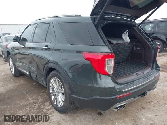 ✅ 2023 Ford Explorer King Ranch • VIN: 1FM5K8LC5PGB63308 • Lot: 42847325. Wystawiony na IAAI z przebiegiem 22 938 mil. Bezpłatny archiwum sprzedaży aukcyjnych z USA i szczegółowy raport historii pojazdu na DreamBid. Zdjęcie 3.