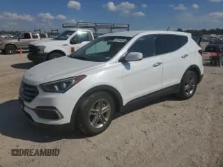 ✅ 2018 Hyundai Santa Fe 2.4L • VIN: 5NMZT3LB3JH078660 • Lot: 87016085. Listed on Copart with 97,701 mi. Free auction sales archive from the USA and detailed vehicle history report at DreamBid. Image 1.