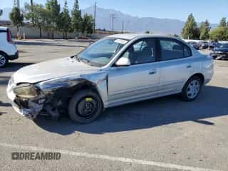 2005 Hyundai Elantra GLS z VIN KMHDN46D75U096046, wystawiony jako Copart lot #68332904 z przebiegiem 175 947 mil mil oraz Szkoda całkowita • Salvage title. Historia ofert i sprzedaży dostępna na DreamBid. Obrazek 1.