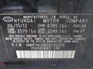 ✅ 2012 Hyundai Azera • VIN: KMHFH4JG6CA192055 • Лот: 43228294. Опубликован ранее на IAAI с пробегом 170 887 миль. Бесплатный доступ к архиву аукционных продаж из США и подробный отчёт об истории автомобиля на DreamBid. Изображение 9.