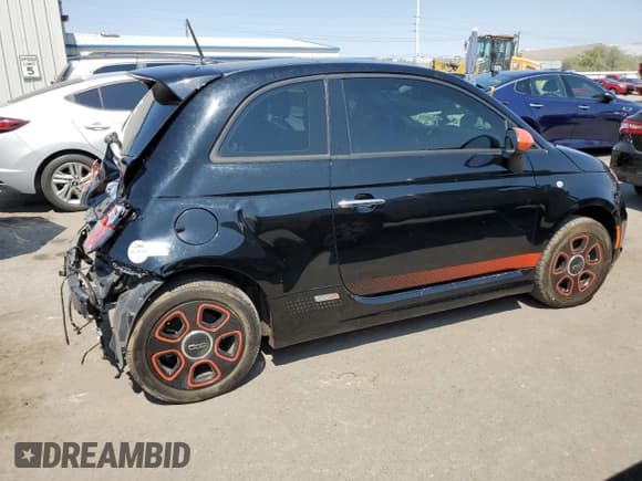 ✅ 2015 FIAT 500e • VIN: 3C3CFFGE7FT527307 • Lot: 64057184. Listed on Copart with 49,953 mi. Free auction sales archive from the USA and detailed vehicle history report at DreamBid. Image 3.