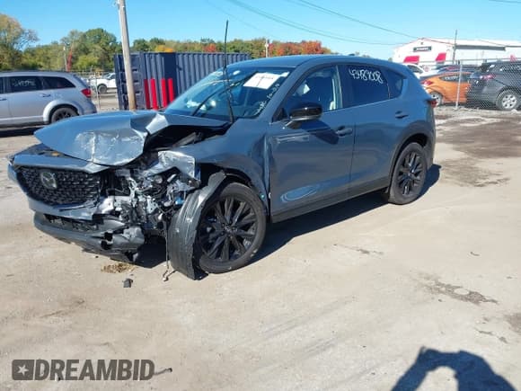 ✅ 2025 Mazda CX-5 S Preferred • VIN: JM3KFBCM7S0605984 • Lot: 43489008. Listed on IAAI with 3,707 mi. Free auction sales archive from the USA and detailed vehicle history report at DreamBid. Image 16.