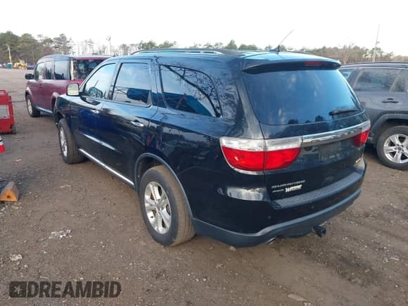 ✅ 2013 Dodge Durango Crew • VIN: 1C4SDJDT8DC653039 • Lot: 43872504. Wystawiony na IAAI z przebiegiem 105 489 mil. Bezpłatny archiwum sprzedaży aukcyjnych z USA i szczegółowy raport historii pojazdu na DreamBid. Zdjęcie 3.