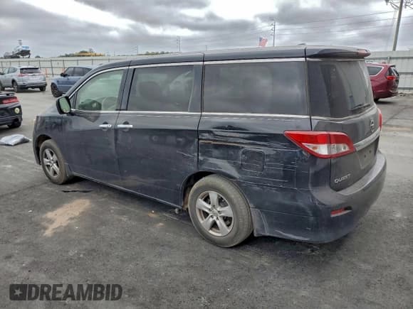 ✅ 2013 Nissan Quest SV • VIN: JN8AE2KP0D9071409 • Lot: 82501585. Listed on Copart with 163,878 mi. Free auction sales archive from the USA and detailed vehicle history report at DreamBid. Image 2.