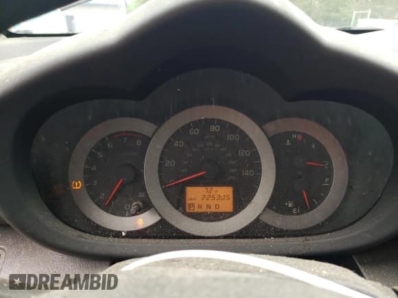 ✅ 2011 Toyota RAV4 Sport • VIN: JTMRK4DV8B5100819 • Lot: 61420435. Listed on Copart with 225,305 mi. Free auction sales archive from the USA and detailed vehicle history report at DreamBid. Image 9.