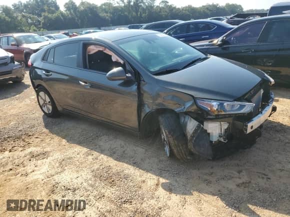 2021 Hyundai Ioniq Blue с VIN KMHC65LC3MU245125, выставлен на аукционе Copart как лот 71684384 с пробегом 28 267 миль миль и Списание • Salvage title. История ставок и продаж доступна на DreamBid. Изображение 4.