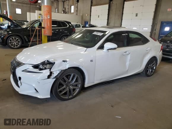 ✅ 2016 Lexus IS 350 • VIN: JTHCE1D25G5010955 • Lot: 83994115. Listed on Copart with 113,537 mi. Free auction sales archive from the USA and detailed vehicle history report at DreamBid. Image 1.