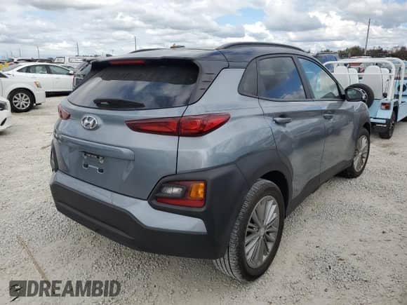 2020 Hyundai Kona SEL with VIN KM8K22AA0LU497579, listed as a Copart auction lot 62917732 with Not provided miles and . Bid and sale history available at DreamBid. Image 4.