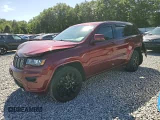 2021 Jeep Grand Cherokee Laredo X z VIN 1C4RJFAG1MC613882, wystawiony jako Copart lot #65432155 z przebiegiem 38 563 mil mil oraz Szkoda całkowita • Salvage title. Historia ofert i sprzedaży dostępna na DreamBid. Obrazek 1.