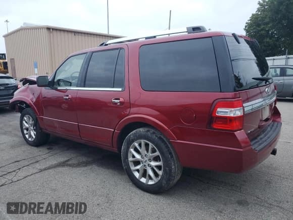✅ 2015 Ford Expedition Limited • VIN: 1FMJU2AT2FEF41748 • Lot: 82128915. Wystawiony na Copart z przebiegiem 153 162 mil. Bezpłatny archiwum sprzedaży aukcyjnych z USA i szczegółowy raport historii pojazdu na DreamBid. Zdjęcie 2.
