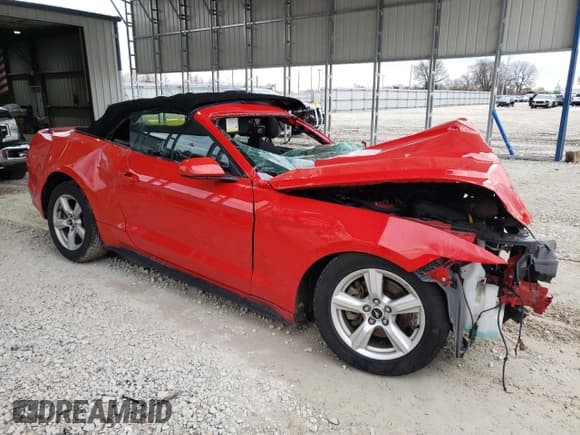 ✅ 2017 Ford Mustang V6 • VIN: 1FATP8EM3H5286921 • Lot: 86820494. Listed on Copart with Not provided. Free auction sales archive from the USA and detailed vehicle history report at DreamBid. Image 4.