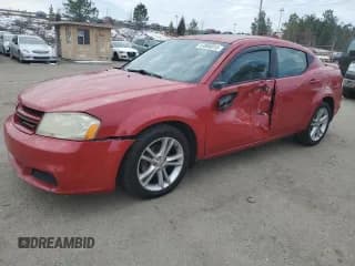 ✅ 2014 Dodge Avenger SE • VIN: 1C3CDZAG5EN181371 • Лот: 41806015. Опубликован ранее на Copart с пробегом 161 107 миль. Бесплатный доступ к архиву аукционных продаж из США и подробный отчёт об истории автомобиля на DreamBid. Изображение 1.