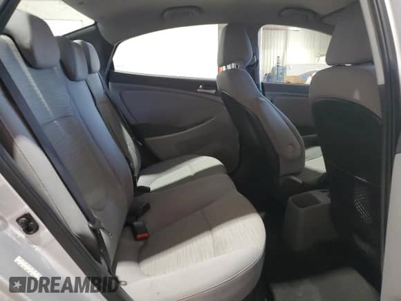 2017 Hyundai Accent SE with VIN KMHCT4AE4HU307192, listed as a Copart auction lot 86876515 with 51,308 mi miles and Salvage title. Bid and sale history available at DreamBid. Image 10.