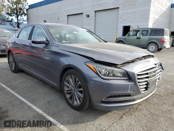 ✅ 2015 Hyundai Genesis 3.8L • VIN: KMHGN4JE8FU091050 • Lot: 42196705. Wystawiony na Copart z przebiegiem 121 073 mil. Bezpłatny archiwum sprzedaży aukcyjnych z USA i szczegółowy raport historii pojazdu na DreamBid. Zdjęcie 4.