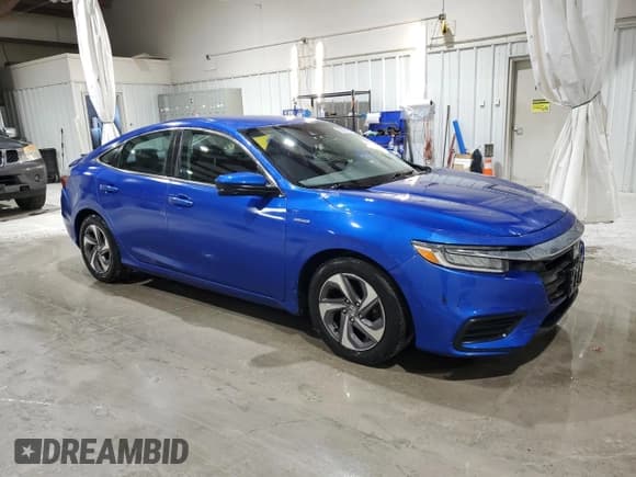✅ 2019 Honda Insight EX • VIN: 19XZE4F57KE017794 • Lot: 90007045. Listed on Copart with 151,741 mi. Free auction sales archive from the USA and detailed vehicle history report at DreamBid. Image 4.