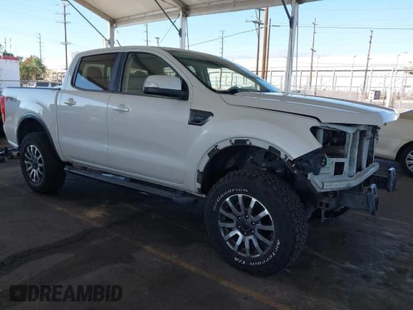 ✅ 2019 Ford Ranger Lariat • VIN: 1FTER4FH6KLA38284 • Lot: 43592753. Wystawiony na IAAI z przebiegiem 126 670 mil. Bezpłatny archiwum sprzedaży aukcyjnych z USA i szczegółowy raport historii pojazdu na DreamBid. Zdjęcie 1.