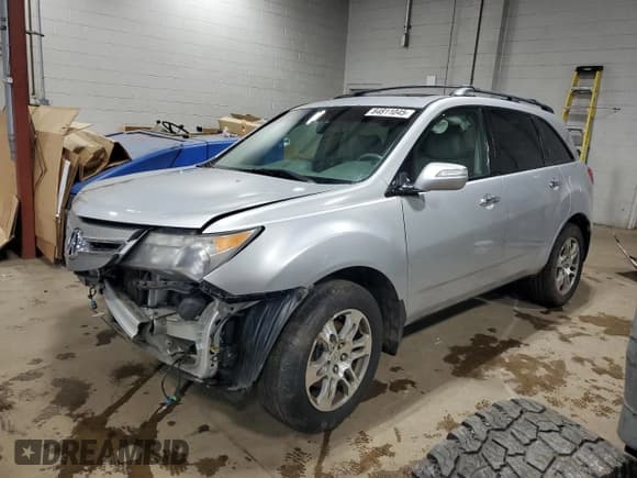 ✅ 2008 Acura MDX Technology • VIN: 2HNYD28428H534337 • Лот: 84811045. Опубликован ранее на Copart с пробегом 138 570 миль. Бесплатный доступ к архиву аукционных продаж из США и подробный отчёт об истории автомобиля на DreamBid. Изображение 1.