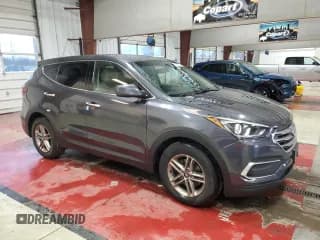 ✅ 2018 Hyundai Santa Fe 2.4L • VIN: 5XYZT3LB7JG560882 • Лот: 90848945. Опубликован ранее на Copart с пробегом 134 050 миль. Бесплатный доступ к архиву аукционных продаж из США и подробный отчёт об истории автомобиля на DreamBid. Изображение 4.