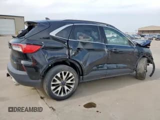 ✅ 2020 Ford Escape Titanium • VIN: 1FMCU9J94LUB17320 • Lot: 86458195. Listed on Copart with Not provided. Free auction sales archive from the USA and detailed vehicle history report at DreamBid. Image 3.