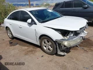 ✅ 2014 Chevrolet Cruze 1LT • VIN: 1G1PC5SBXE7198952 • Lot: 43316375. Listed on IAAI with 195,319 mi. Free auction sales archive from the USA and detailed vehicle history report at DreamBid. Image 1.