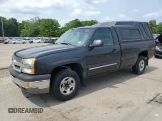 ✅ 2004 Chevrolet Silverado 1500 Work Truck • VIN: 1GCEK14X44Z103484 • Lot: 68064775. Listed on Copart with 147,379 mi. Free auction sales archive from the USA and detailed vehicle history report at DreamBid. Image 1.