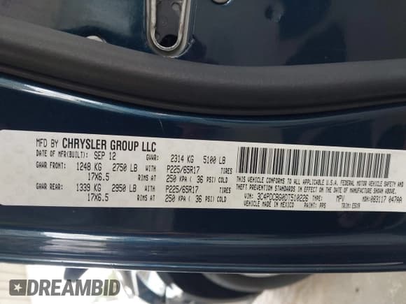 ✅ 2013 Dodge Journey SXT • VIN: 3C4PDCBG0DT510226 • Lot: 43216094. Wystawiony na IAAI z przebiegiem 127 172 mil. Bezpłatny archiwum sprzedaży aukcyjnych z USA i szczegółowy raport historii pojazdu na DreamBid. Zdjęcie 9.