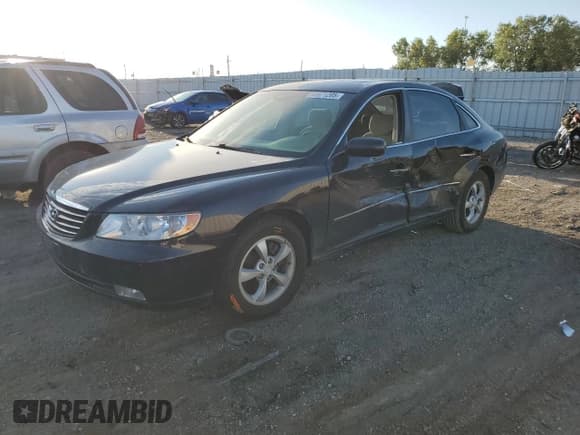✅ 2006 Hyundai Azera SE • VIN: KMHFC46F96A073984 • Lot: 83971205. Listed on Copart with 103,588 mi. Free auction sales archive from the USA and detailed vehicle history report at DreamBid. Image 1.