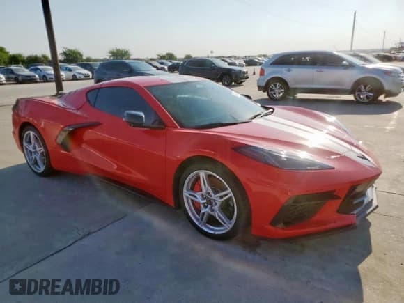 ✅ 2024 Chevrolet Corvette 2LT • VIN: 1G1YB2D44R5117899 • Lot: 67483525. Listed on Copart with Not provided. Free auction sales archive from the USA and detailed vehicle history report at DreamBid. Image 4.