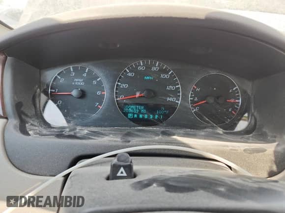 2007 Chevrolet Impala LTZ z VIN 2G1WU58R679149732, wystawiony jako Copart lot #63986115 z przebiegiem 203 659 mil mil oraz Szkoda całkowita • Salvage title. Historia ofert i sprzedaży dostępna na DreamBid. Obrazek 9.