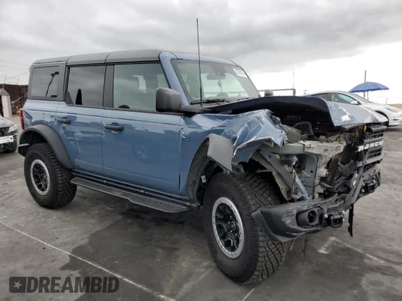 ✅ 2024 Ford Bronco Black Diamond • VIN: 1FMEE1BP6RLA41845 • Lot: 53920185. Listed on Copart with 7,406 mi. Free auction sales archive from the USA and detailed vehicle history report at DreamBid. Image 4.