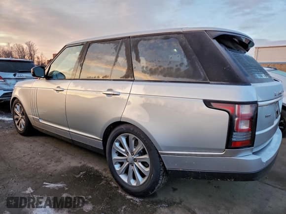 ✅ 2017 Land Rover Range Rover HSE • VIN: SALGS2FV0HA372377 • Lot: 94392005. Listed on Copart with 106,106 mi. Free auction sales archive from the USA and detailed vehicle history report at DreamBid. Image 2.