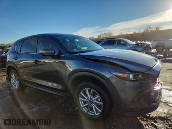 ✅ 2022 Mazda CX-5 S Carbon Edition • VIN: JM3KFBCM2N0587463 • Lot: 91115255. Listed on Copart with 48,302 mi. Free auction sales archive from the USA and detailed vehicle history report at DreamBid. Image 4.