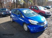 ✅ 2014 Nissan Note SV • VIN: 3N1CE2CPXEL377841 • Lot: 43836073. Listed on IAAI with 113,146 mi. Free auction sales archive from the USA and detailed vehicle history report at DreamBid. Image 1.