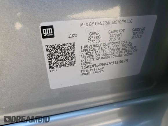 ✅ 2024 Cadillac CT5-V • VIN: 1G6DR5RW4R0116975 • Lot: 80635055. Wystawiony na Copart z przebiegiem 3 667 mil. Bezpłatny archiwum sprzedaży aukcyjnych z USA i szczegółowy raport historii pojazdu na DreamBid. Zdjęcie 13.