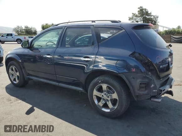 ✅ 2004 Nissan Murano SE • VIN: JN8AZ08W24W329924 • Lot: 59726105. Wystawiony na Copart z przebiegiem 183 400 mil. Bezpłatny archiwum sprzedaży aukcyjnych z USA i szczegółowy raport historii pojazdu na DreamBid. Zdjęcie 2.