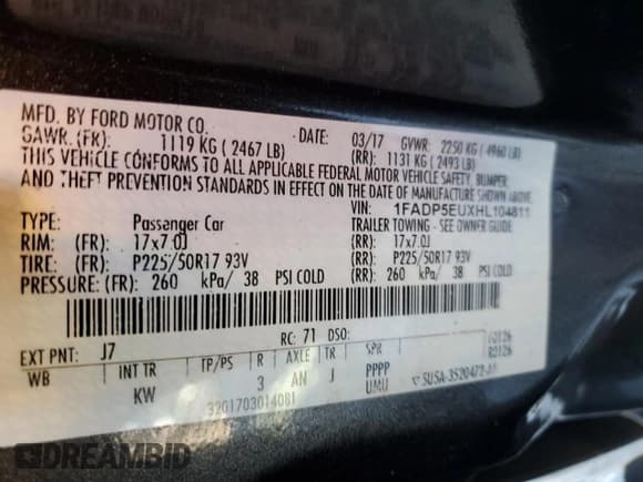 ✅ 2017 Ford C-Max SE • VIN: 1FADP5EUXHL104811 • Lot: 82498685. Wystawiony na Copart z przebiegiem 158 124 mil. Bezpłatny archiwum sprzedaży aukcyjnych z USA i szczegółowy raport historii pojazdu na DreamBid. Zdjęcie 13.