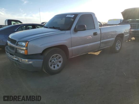 ✅ 2005 Chevrolet Silverado 1500 Work Truck • VIN: 1GCEC14X25Z210760 • Лот: 72413694. Опубликован ранее на Copart с пробегом 109 538 миль. Бесплатный доступ к архиву аукционных продаж из США и подробный отчёт об истории автомобиля на DreamBid. Изображение 1.