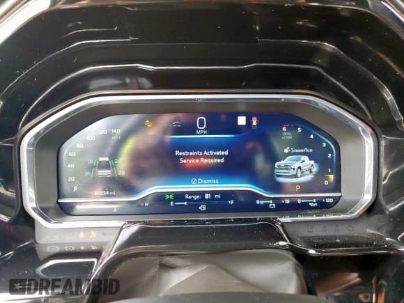 ✅ 2023 Chevrolet Silverado 1500 • VIN: 2GCPAFED0P1123547 • Лот: 60519975. Опубликован ранее на Copart с пробегом 57 234 миль. Бесплатный доступ к архиву аукционных продаж из США и подробный отчёт об истории автомобиля на DreamBid. Изображение 9.