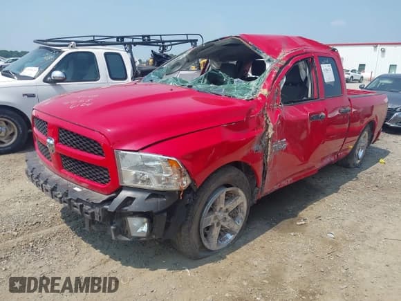 ✅ 2018 Ram 1500 Express • VIN: 1C6RR6FT5JS183183 • Lot: 42586124. Listed on IAAI with 113,435 mi. Free auction sales archive from the USA and detailed vehicle history report at DreamBid. Image 2.